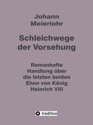 cover image of Schleichwege der Vorsehung